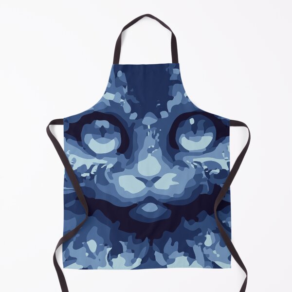 Artikelvorschau, blaue Katze entworfen und verkauft von Ludogorek.