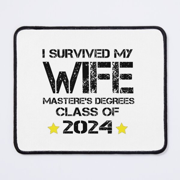 Item preview, Master Degree Graduation CLASS OF 2024 designed and sold by Fateh-Kro ⭐⭐⭐⭐⭐.