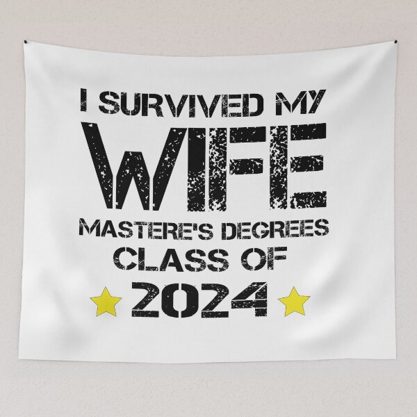 Item preview, Master Degree Graduation CLASS OF 2024 designed and sold by Fateh-Kro ⭐⭐⭐⭐⭐.