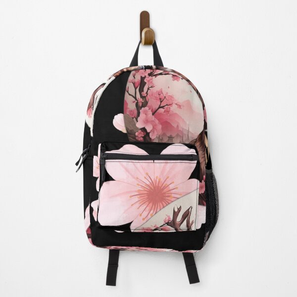 Item preview, Japanese Deer Cherry Blossoms designed and sold by JuniperusArt.