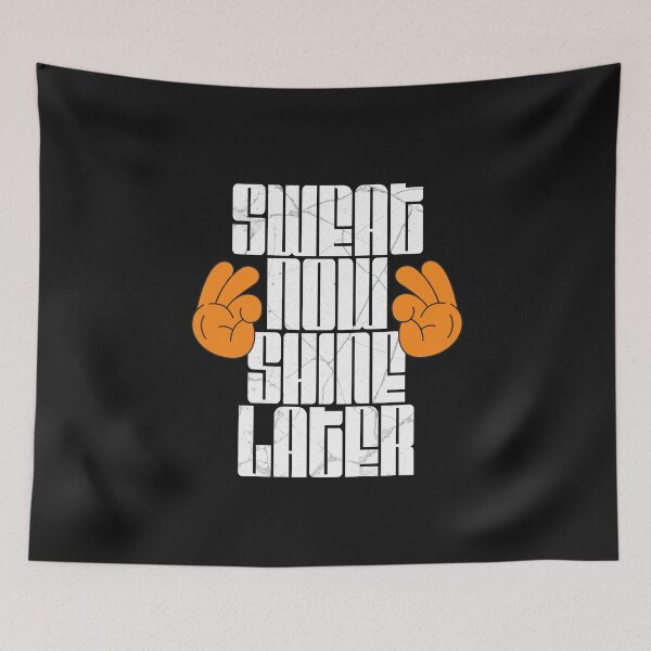Item preview, Energize Your Effort: Sweat Now, Shine Later Motivational Design designed and sold by SerhiiArt.