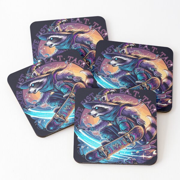 Item preview, Skate Fast Eat Trash designed and sold by bihtti.