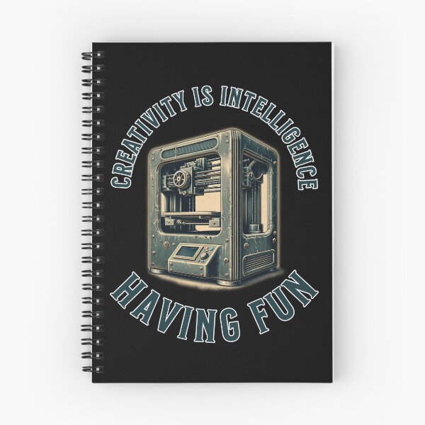 Item preview, Creativity is Intelligence Having Fun - 3D Printing designed and sold by BadAttitudeTees.