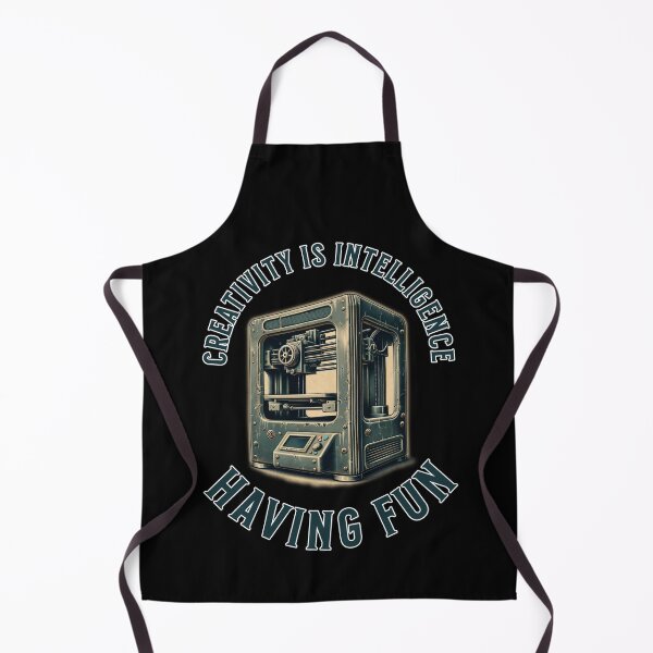 Item preview, Creativity is Intelligence Having Fun - 3D Printing designed and sold by BadAttitudeTees.