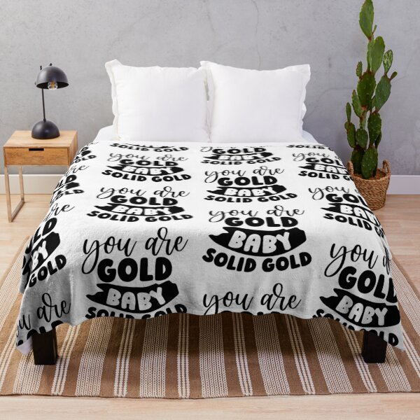 Item preview, You're Solid Gold - Positive Appreciation Quote designed and sold by Emaga Digital Studio.