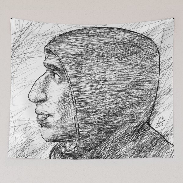 Item preview, GIROLAMO SAVONAROLA ink portrait designed and sold by lautir.