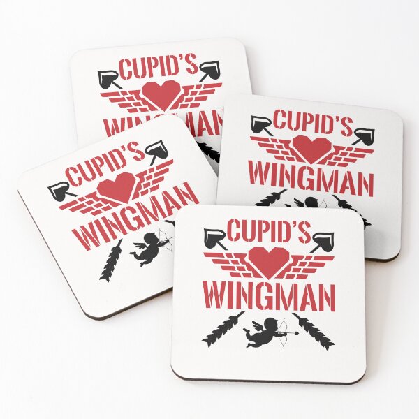 Item preview, Cupid's Wingman Valentine's Day designed and sold by jaygo.