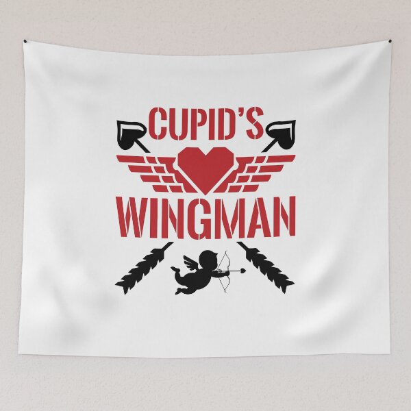 Item preview, Cupid's Wingman Valentine's Day designed and sold by jaygo.