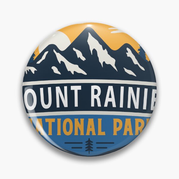 Item preview, Mount Rainier National Park-Vintage designed and sold by Nature-spirit.