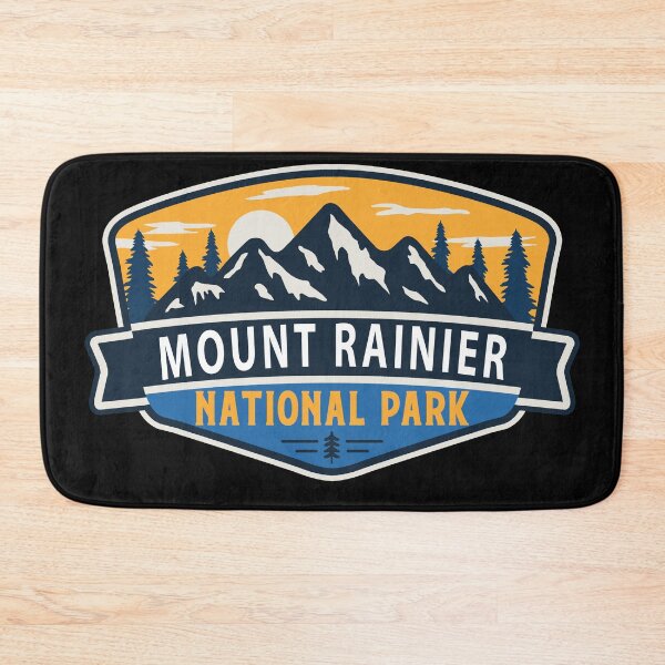 Item preview, Mount Rainier National Park-Vintage designed and sold by Nature-spirit.
