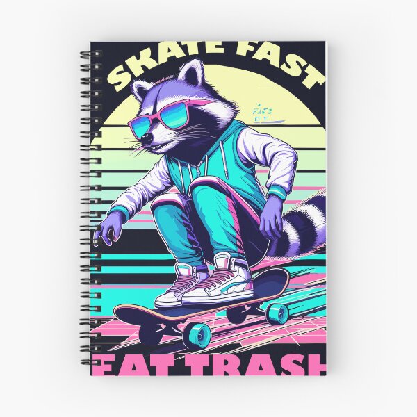 Item preview, Skate Fast Eat Trash designed and sold by bihtti.