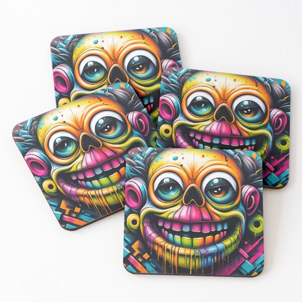 Item preview, Colorful Graffiti Crazy Head designed and sold by DisneyKrayzie.