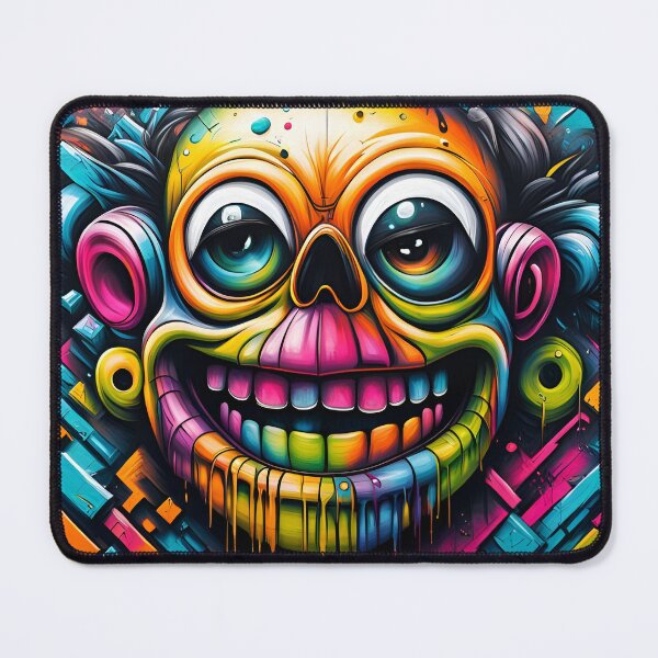 Item preview, Colorful Graffiti Crazy Head designed and sold by DisneyKrayzie.