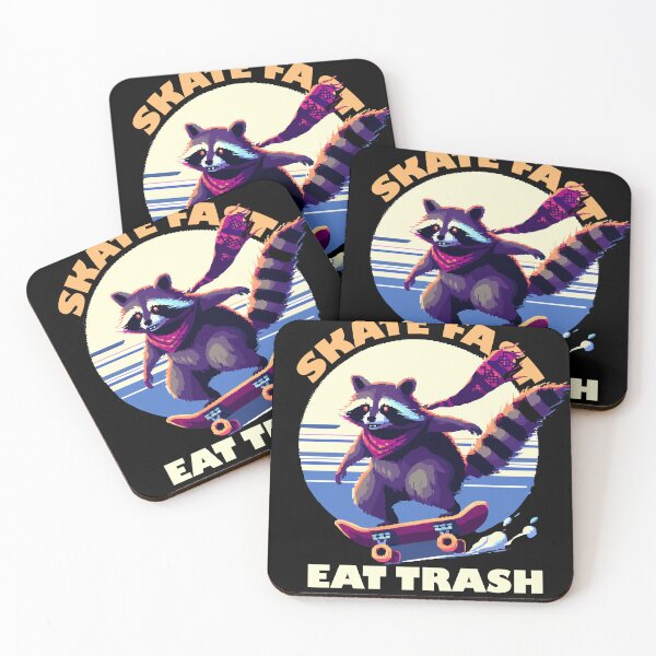 Item preview, Skate Fast Eat Trash designed and sold by bihtti.