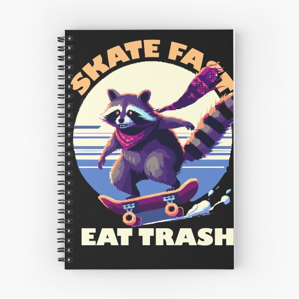 Item preview, Skate Fast Eat Trash designed and sold by bihtti.