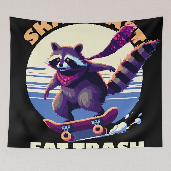 Item preview, Skate Fast Eat Trash designed and sold by bihtti.