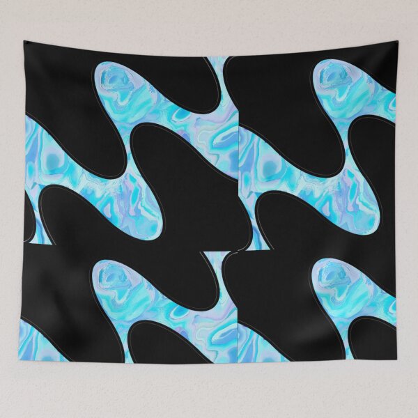 Item preview, Blue swigging line designed and sold by Artistkhg.