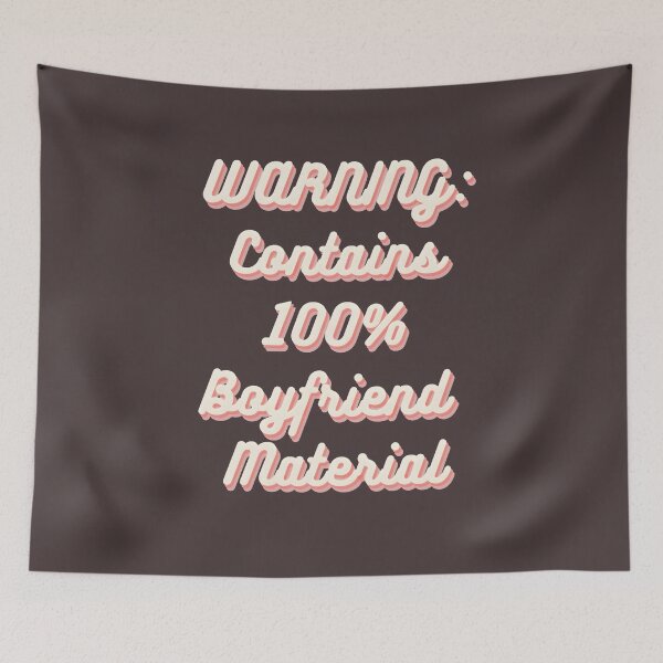 Item preview, Boyfriend material designed and sold by teedory.
