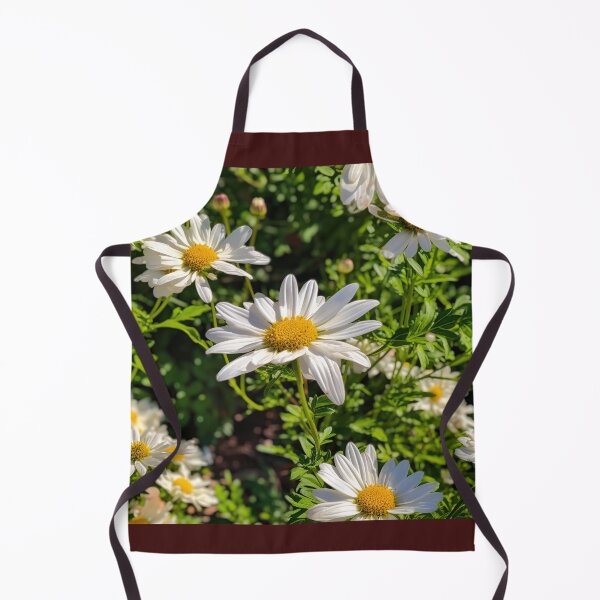 Item preview, Daisies Tile 25: Tiny Sunshine Smiles in a Field of White Petals designed and sold by TheBrainArt.