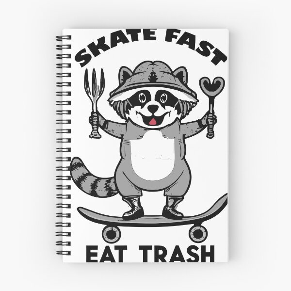Item preview, Skate Fast Eat Trash designed and sold by bihtti.
