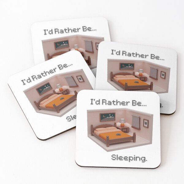 Item preview, Preferiría estar durmiendo - Arte digital designed and sold by Jason A. Clark.