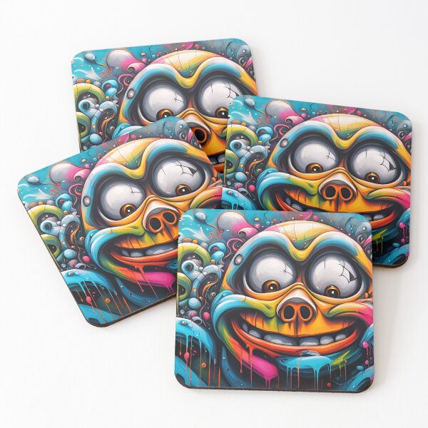 Item preview, Colorful Graffiti Crazy Head designed and sold by DisneyKrayzie.