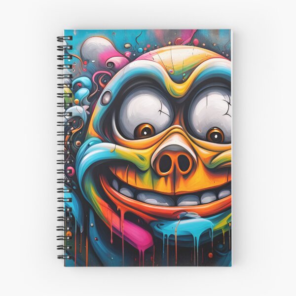 Item preview, Colorful Graffiti Crazy Head designed and sold by DisneyKrayzie.