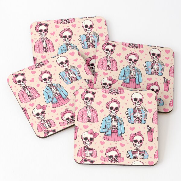 Item preview, Preppy Skeleton Fashionistas designed and sold by Designowner.