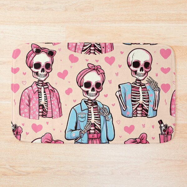 Item preview, Preppy Skeleton Fashionistas designed and sold by Designowner.