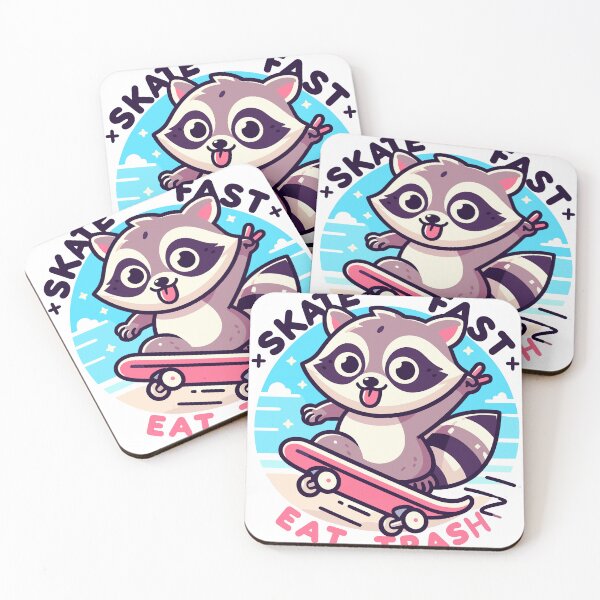 Item preview, Skate Fast Eat Trash designed and sold by bihtti.