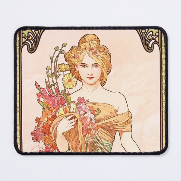 Item preview, The Four Seasons - Spring, by Alphonse Mucha. HIGH DEFINITION designed and sold by MINDTHECHERRY.