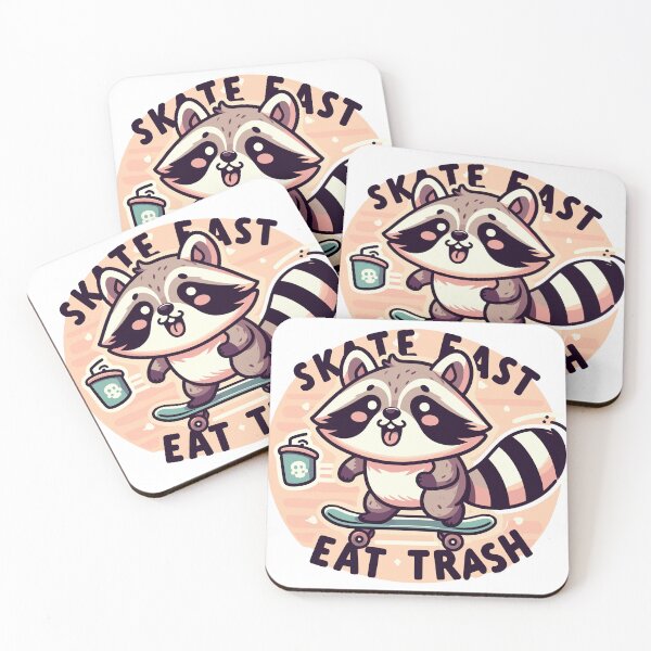 Item preview, Skate Fast Eat Trash designed and sold by bihtti.