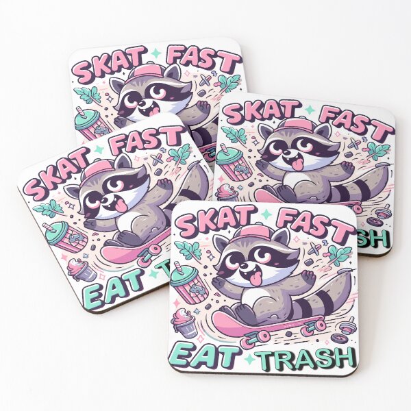 Item preview, Skate Fast Eat Trash designed and sold by bihtti.