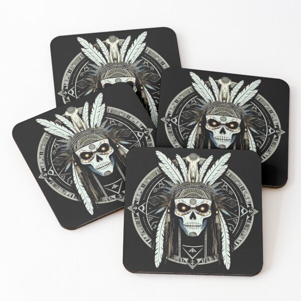 Item preview, NATIVE AMERICAN SKULL 2  designed and sold by justyna-s28.
