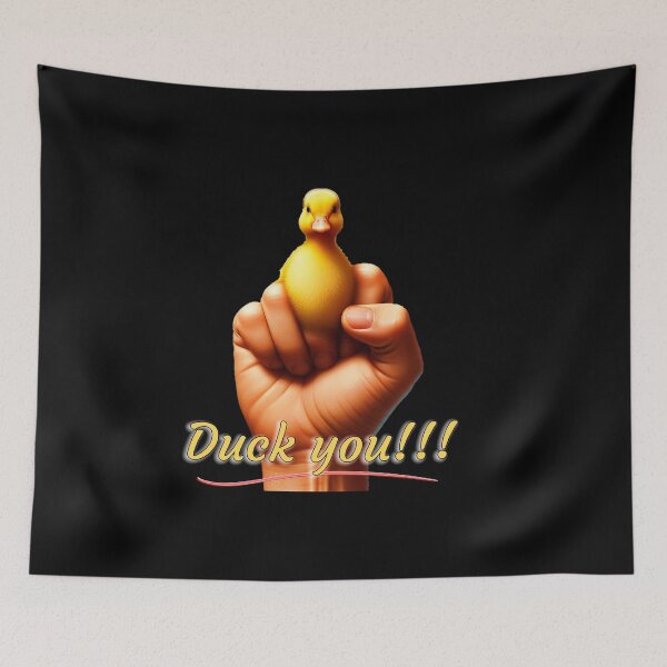 Item preview, Duck you designed and sold by RoyalMob.