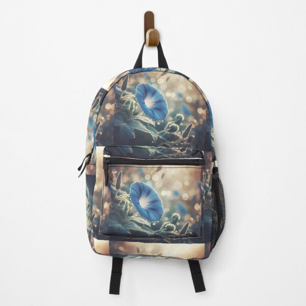 Item preview, Blue flower with dew drops designed and sold by WalterGomes.