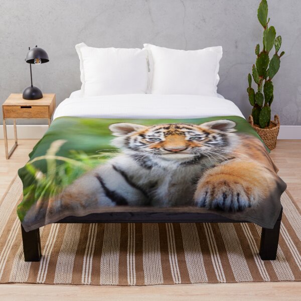 Item preview, Tiger - Cute Baby Animal Portrait designed and sold by 123animals.