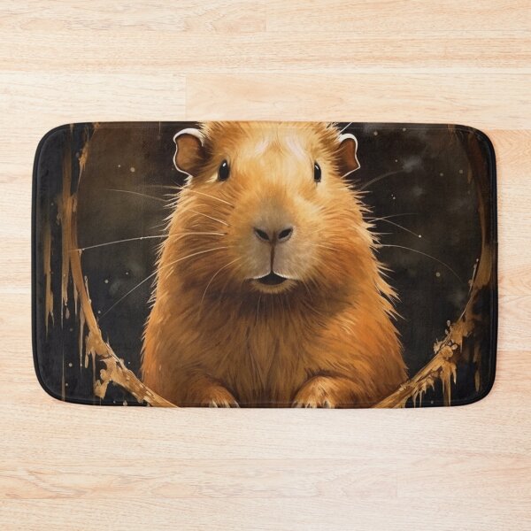 Item preview, Golden Capybara designed and sold by GrinGalore.