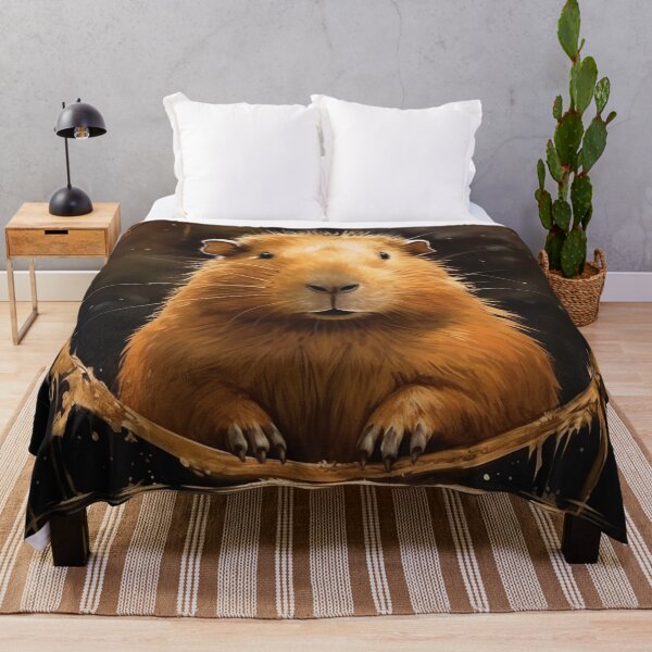 Item preview, Golden Capybara designed and sold by GrinGalore.