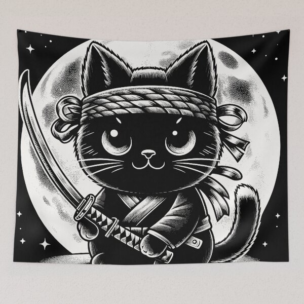 Item preview, Cat Assasin designed and sold by bihtti.
