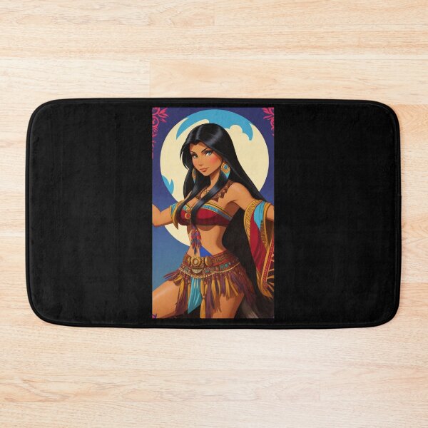 Item preview, Native American Indian Woman designed and sold by ArtCraftLab.