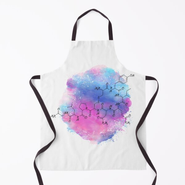 Item preview, Medical symbols, hormone of love, oxytocin, pastel watercolor designed and sold by Drawmecute.