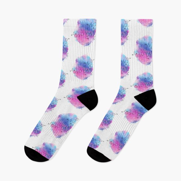 Item preview, Medical symbols, hormone of love, oxytocin, pastel watercolor designed and sold by Drawmecute.