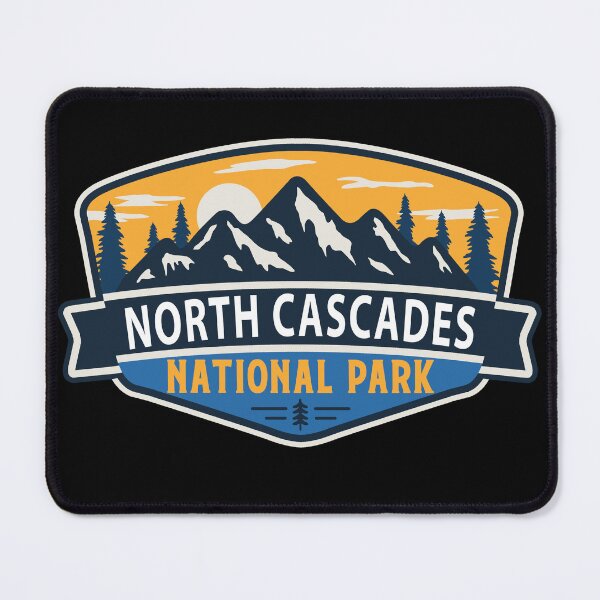 Item preview, North Cascades National Park-Vintage designed and sold by Nature-spirit.