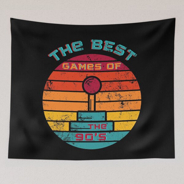 Item preview, The best games of the 90's , Sunset, Games of the 90's, retro games, game, games, designed and sold by GOLDENGARDENART.