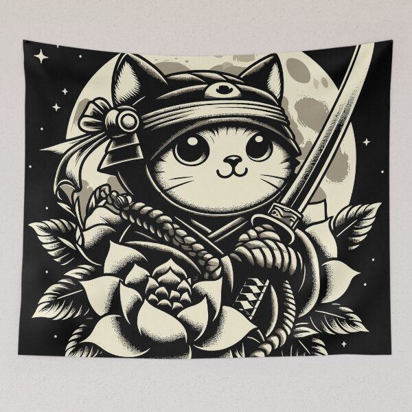 Item preview, Cat Assasin designed and sold by bihtti.