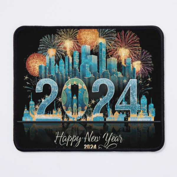 Item preview, Happy New Year 2024 Celebration Holiday designed and sold by emaga.