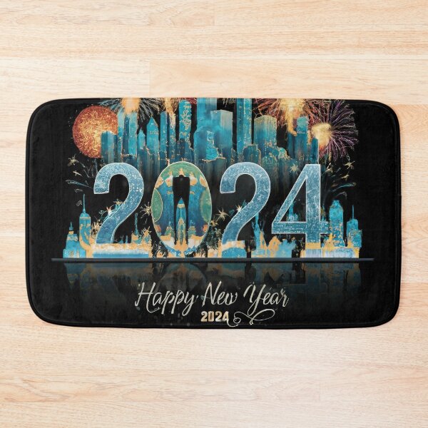 Item preview, Happy New Year 2024 Celebration Holiday designed and sold by emaga.