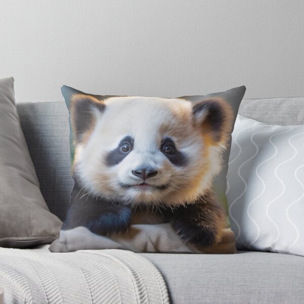Artikelvorschau, Panda Bear - Cute Baby Animal Portrait entworfen und verkauft von 123animals.