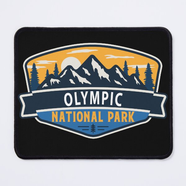 Item preview, Olympic National Park-Vintage designed and sold by Nature-spirit.